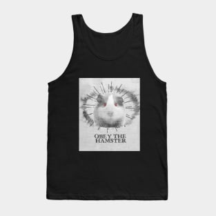 Funny Hamster Design - Obey The Hamster Tank Top